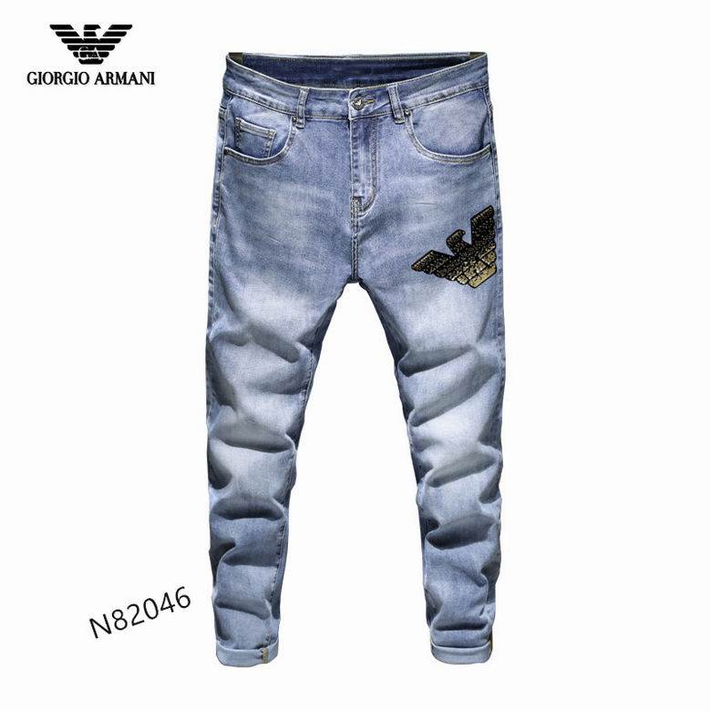 Armani Jean Pants Long-015